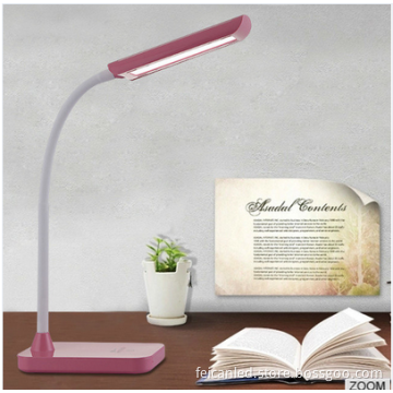 Best-selling bright and delicate students reading desk lamp for eyes-protection with touch pannel